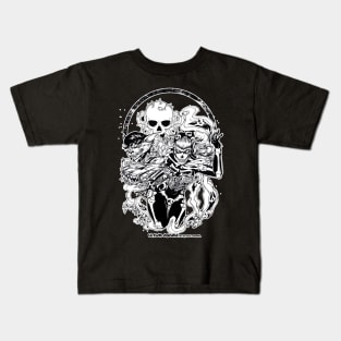 la flor oscura - the dark flower Kids T-Shirt